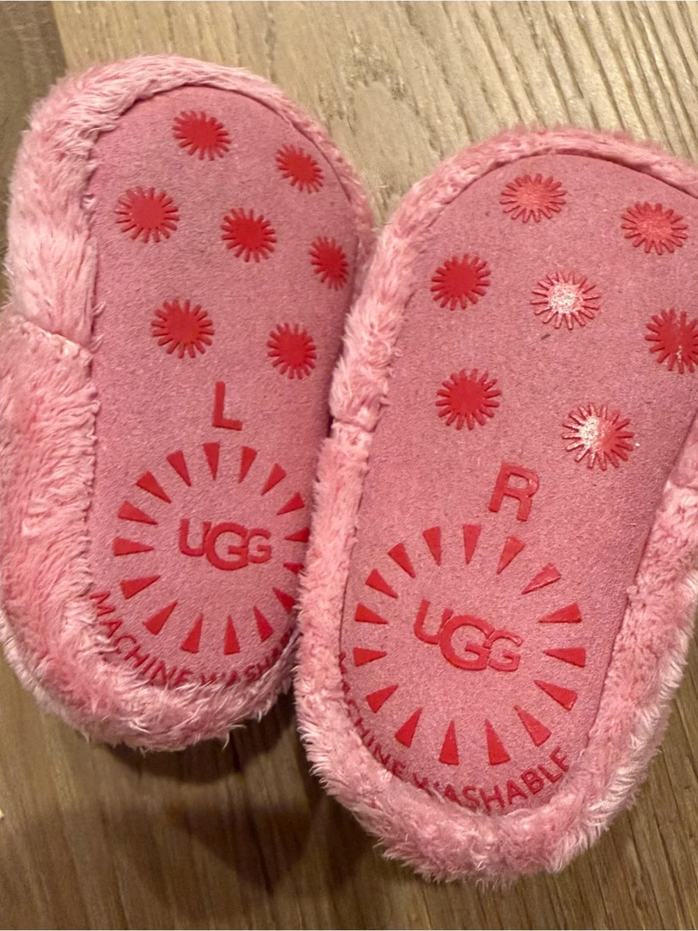 UGG Baby Bixbee Pink Booties 0-6 Months